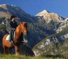 Excursión en caballo por las montañas de León. Irconniños.com