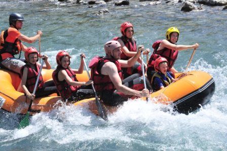 Rafting y aventuras en familia. Irconniños.com