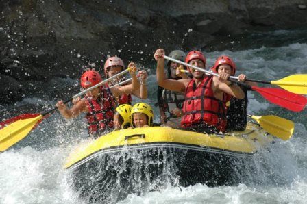 Rafting y aventuras en familia. Irconniños.com