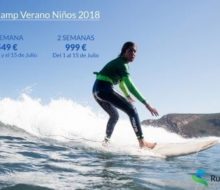 Cursos y Campamentos de surf para menores. Irconniños.com