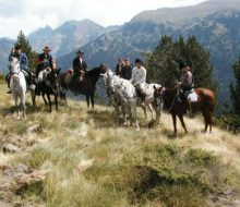 Excursión con caballos y ponis en Andorra. Irconniños.com