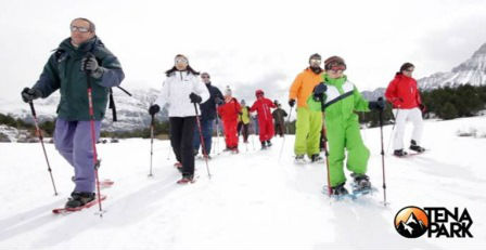 Excursiones con raquetas de nieve. Irconniños.com