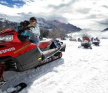 Rutas guiadas en moto de nieve. Irconniños.com