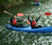 Descenso del Sella en canoa. Irconniños.com