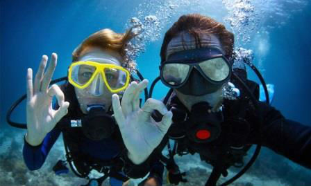 Bautismo de buceo en Mazarrón. Irconniños.com