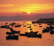 Atardecer en Finisterre. Irconniños.com