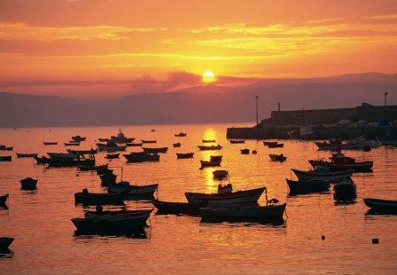 Atardecer en Finisterre. Irconniños.com