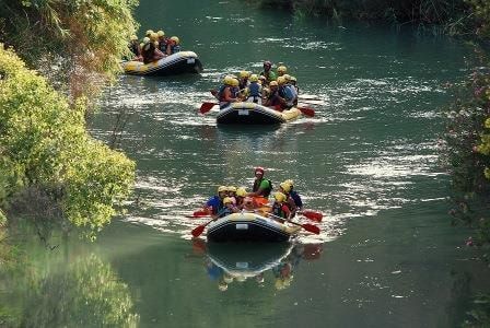 Rafting en el Cañón de Almadenes. Irconniños.com