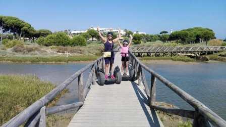 Ruta guiada en segway. Irconniños.com