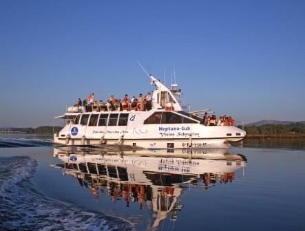 Ruta guiada en catamarán. Irconniños.com